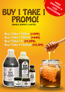 JULY FLASH PROMO - Antioxidant Premium Pure Raw Wild DARK Honey - FREE SHIPPING