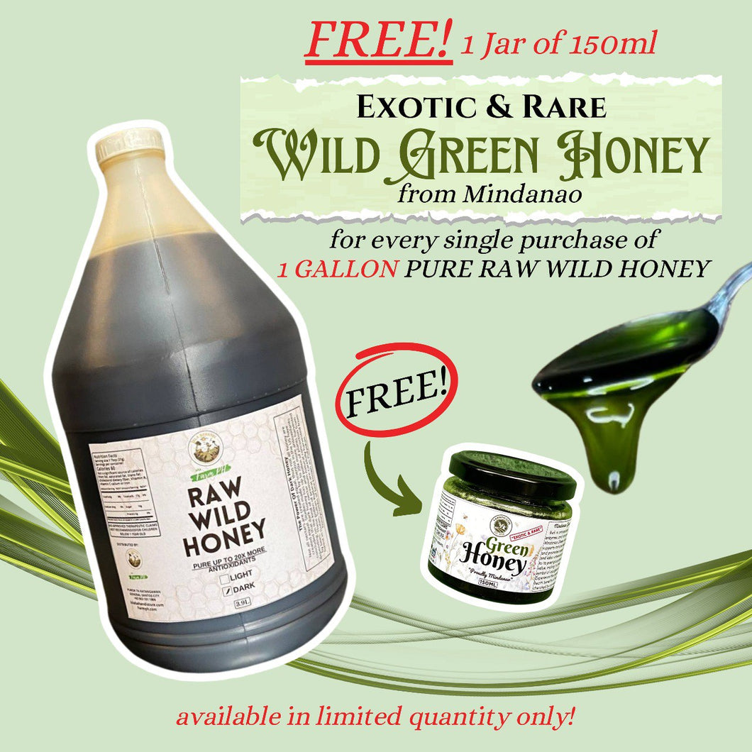 Exotic Rare Wild Green Honey