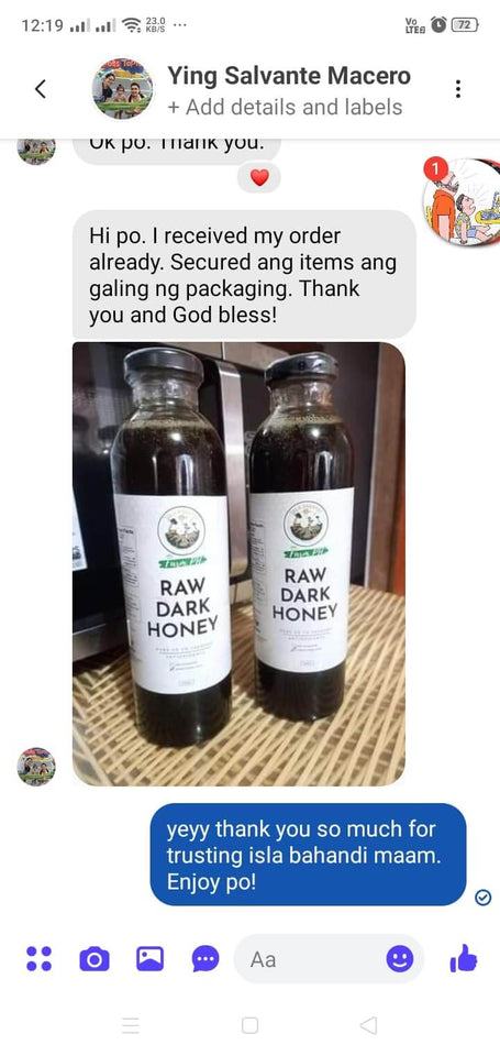 A RICE for a Cause PROMO 1: 3 Bottles of 380mL Premium Wild Honey + 2KG Organic Golden Brown Rice + FREE SHIPPING