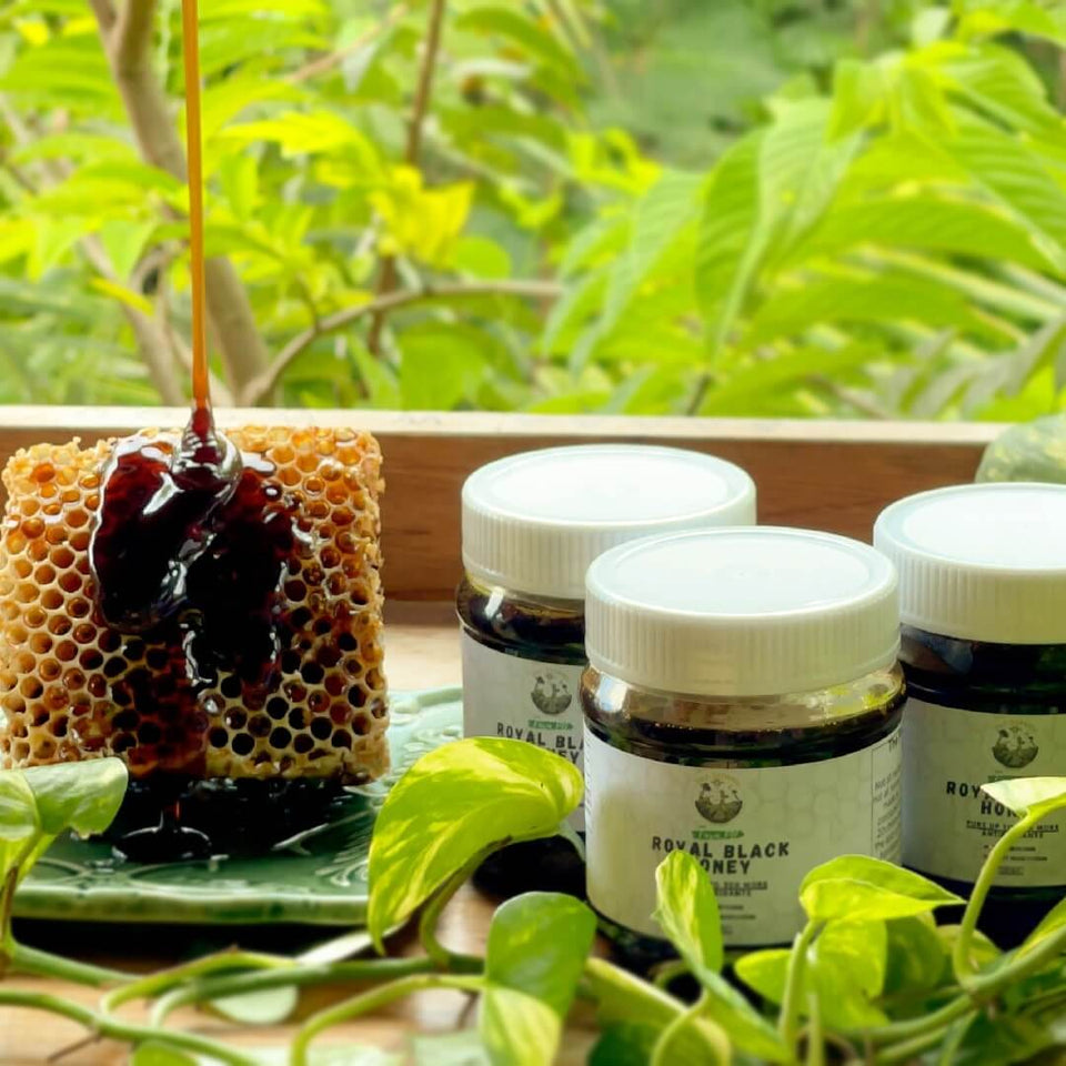 A RICE for a Cause PROMO 1: 3 Bottles of 380mL Premium Wild Honey + 2KG Organic Golden Brown Rice + FREE SHIPPING