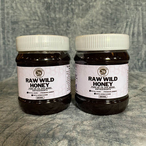 Antioxidant Premium Pure Raw Wild DARK Honey - FREE SHIPPING