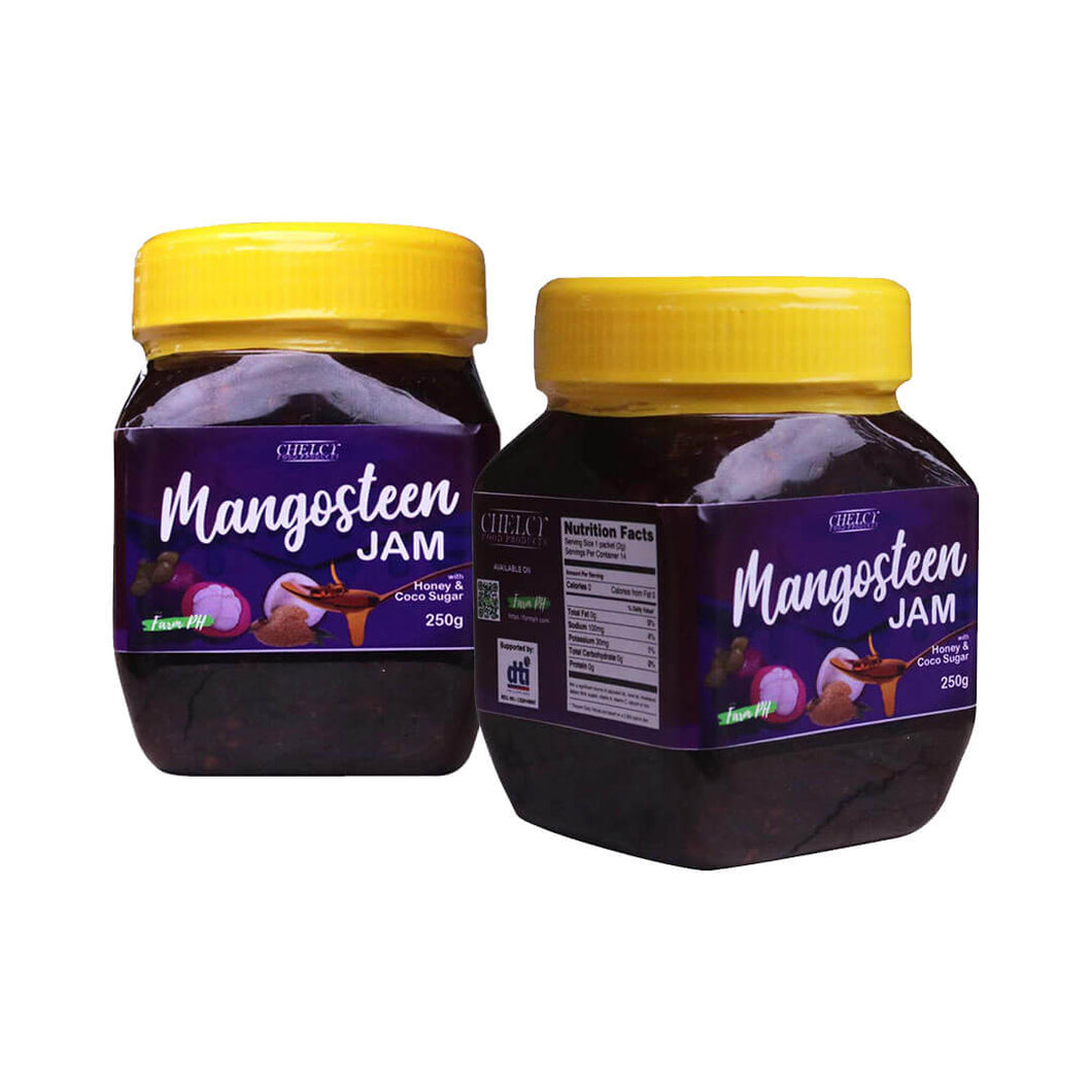 SEASONAL PROMO: Mangosteen Jam with Honey and Coco Sugar (NO SUGAR ADDED) + FREE SHIPPING