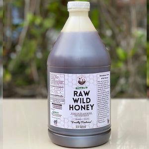 Antioxidant Premium Pure Raw Wild DARK Honey - FREE SHIPPING